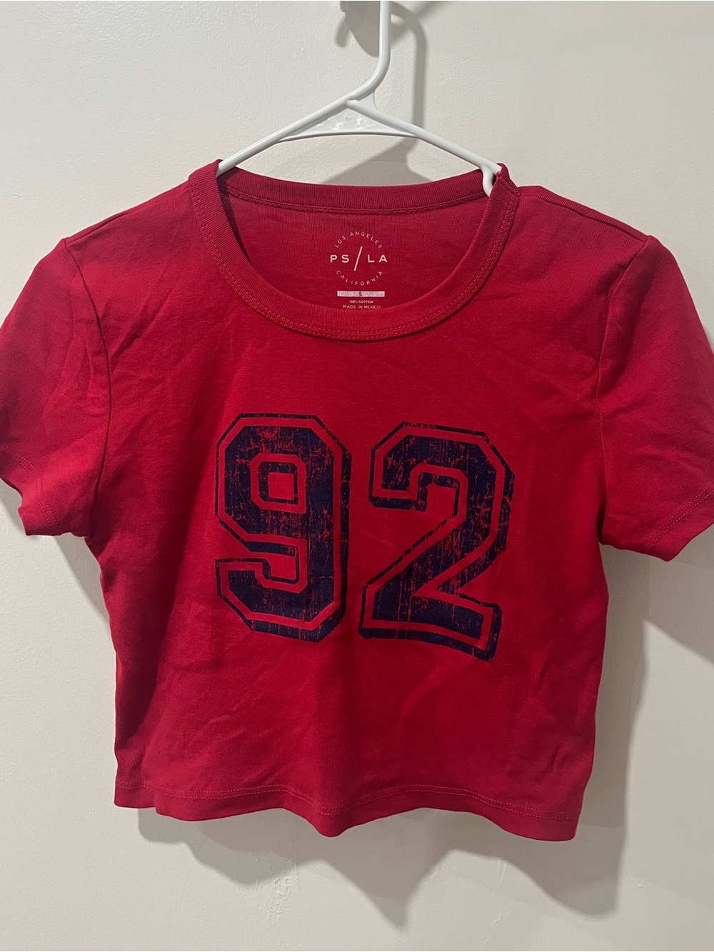 PacSun 90s Y2K Varsity Crop Top